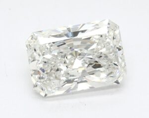 Lab Created 1.59 Carat F VS1 Radiant Diamond