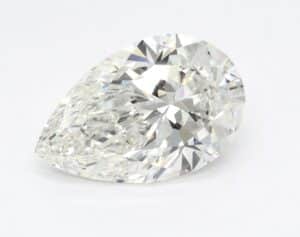 Lab Created 2.21 Carat H VS1 Pear Diamond