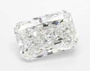 Lab Created 1.8 Carat F VVS2 Radiant Diamond