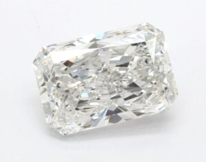 Lab Created 2.01 Carat Radiant Diamond