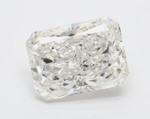 Lab Created 2.09 Carat Radiant Diamond