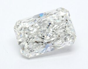 Lab Created 1.92 Carat Radiant Diamond