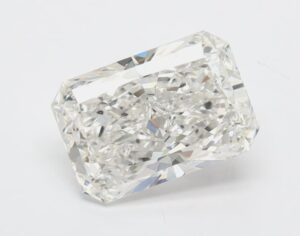 Lab Created 1.08 Carat Radiant Diamond