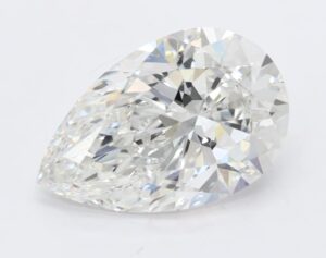 Lab Created 2.31 Carat Pear Diamond