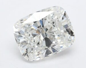 Lab Created 2.76 Carat Cushion Diamond