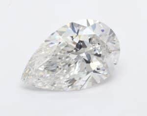 Lab Created 2.04 Carat F VS2 Pear Diamond