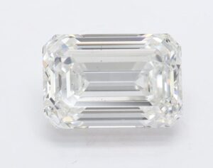 Lab Created 1.77 Carat Emerald Diamond