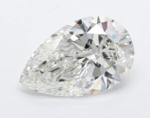 Lab Created 7.05 Carat Pear Diamond
