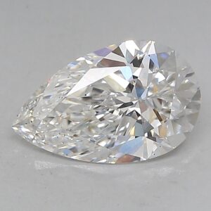 Lab Created 1.73 Carat E VS1 Pear Diamond