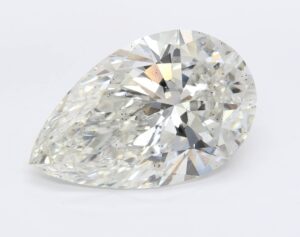 Lab Created 10.04 Carat Pear Diamond