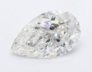 Lab Created 2.09 Carat Pear Diamond