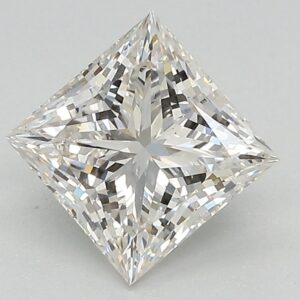 Lab Created 2.36 Carat Princess Diamond