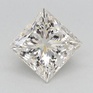 Natural 2.04 Carat Princess Diamond