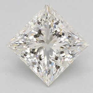 Lab Created 2.31 Carat G VS1 Princess Diamond