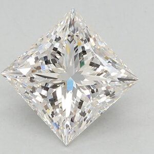 Lab Created 2.32 Carat Princess Diamond