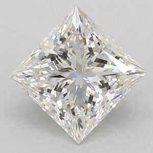 Lab Created 2.3 Carat H VS1 Princess Diamond