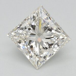 Lab Created 1.81 Carat Princess Diamond