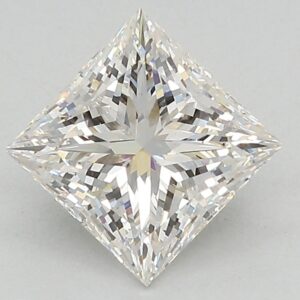 Lab Created 2.31 Carat Princess Diamond