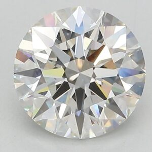 Lab Created 2.22 Carat Round Diamond