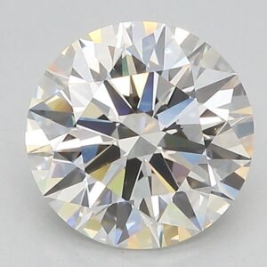 Lab Created 2.63 Carat Round Diamond