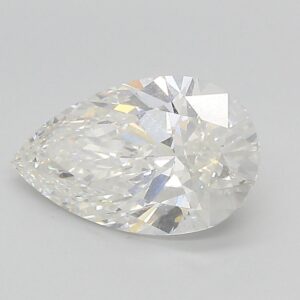 Lab Created 2.12 Carat F VS1 Pear Diamond