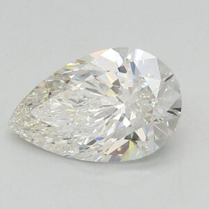 Lab Created 2.06 Carat Pear Diamond