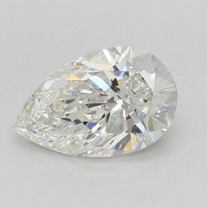 Lab Created 2.15 Carat Pear Diamond