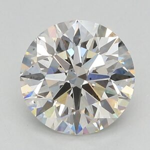 Lab Created 2.31 Carat Round Diamond