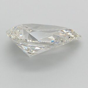 Lab Created 2.47 Carat G VS1 Pear Diamond