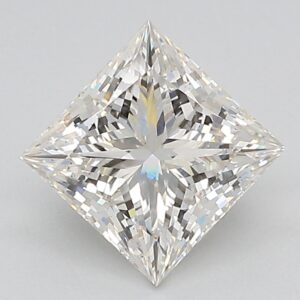 Lab Created 2.02 Carat H VS2 Princess Diamond