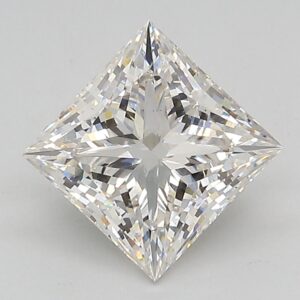 Lab Created 2.13 Carat Princess Diamond