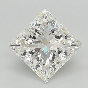 Lab Created 2.16 Carat Princess Diamond