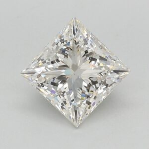 Lab Created 2.04 Carat Princess Diamond