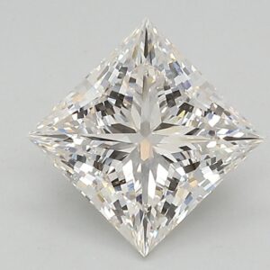 Lab Created 2.23 Carat Princess Diamond