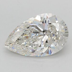 Lab Created 2.11 Carat G VS2 Pear Diamond