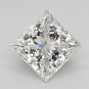Lab Created 2.13 Carat G VS2 Princess Diamond