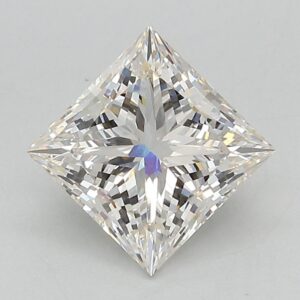 Lab Created 2.06 Carat Princess Diamond