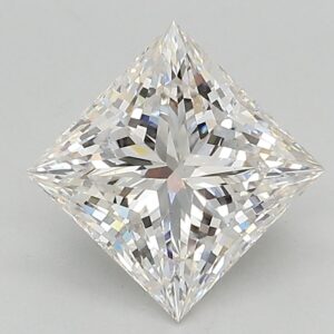 Lab Created 2.16 Carat Princess Diamond