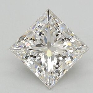 Lab Created 2.06 Carat H SI1 Princess Diamond
