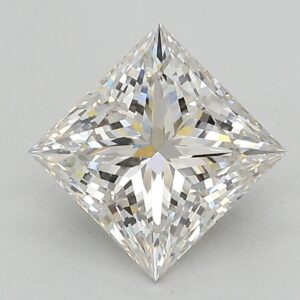 Lab Created 2.02 Carat Princess Diamond