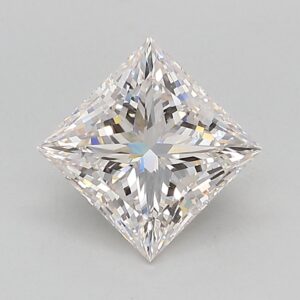 Lab Created 1.72 Carat H VS1 Princess Diamond