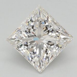 Lab Created 2.23 Carat Princess Diamond