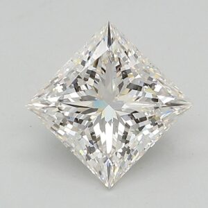 Lab Created 2.08 Carat Princess Diamond