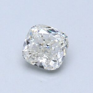 Natural 0.51 Carat I VVS2 Cushion Diamond