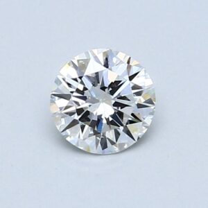 Lab Created 0.54 Carat Round Diamond