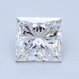 Natural 2.01 Carat D VS2 Princess Diamond