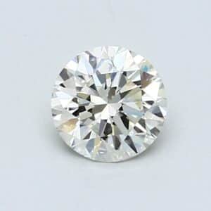 Natural 0.74 Carat Round Diamond