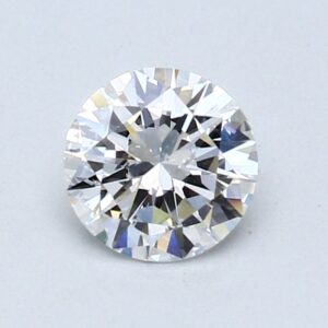 Lab Created 0.65 Carat Round Diamond