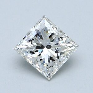 Lab Created 0.93 Carat Princess Diamond