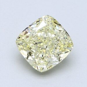 Lab Created 1.71 Carat Cushion Diamond